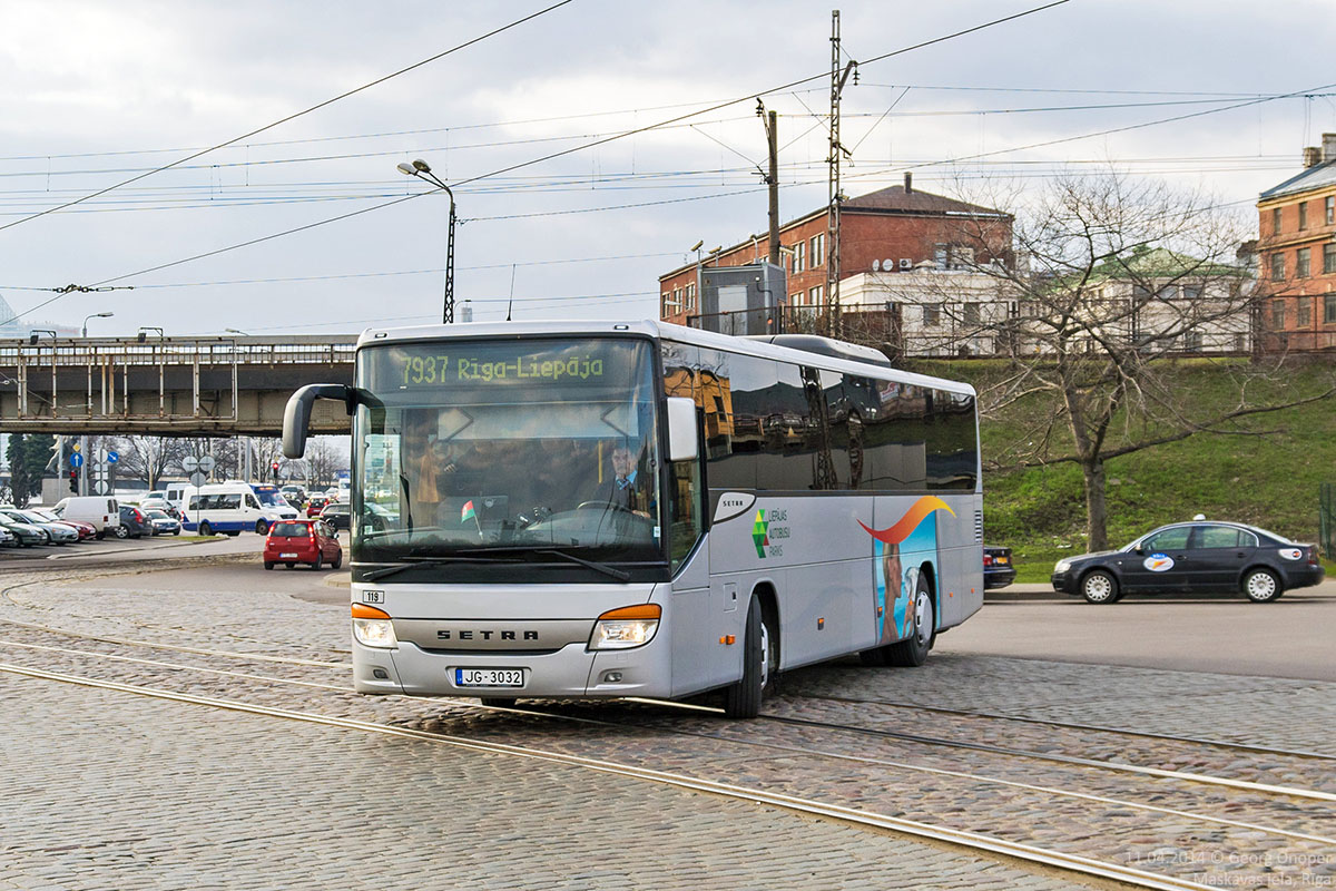 Латвия, Setra S415UL № 119