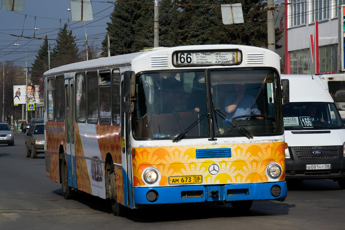 Penza region, Mercedes-Benz O307 Nr. АМ 673 58