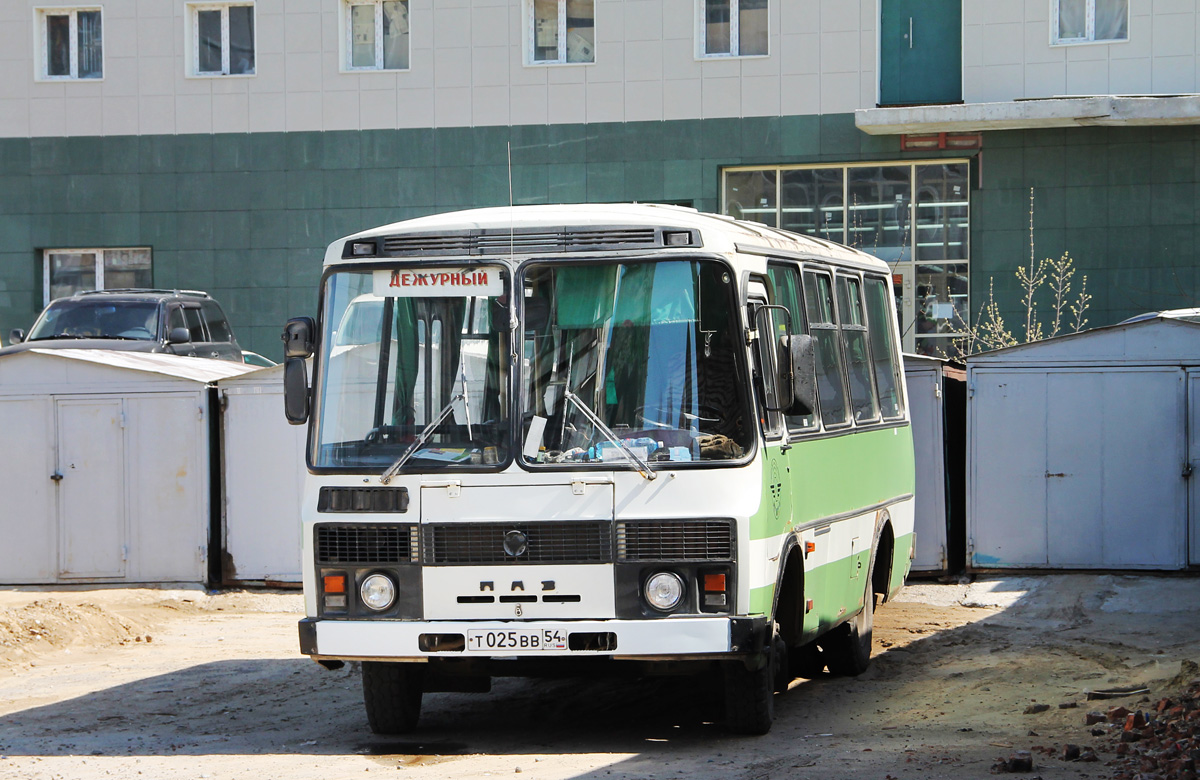 Novosibirsk region, PAZ-3205-110 # Т 025 ВВ 54