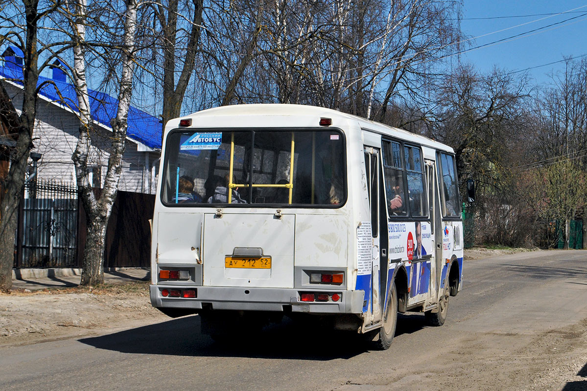 Nizhegorodskaya region, PAZ-32054 č. АУ 212 52