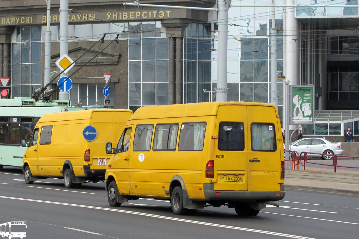 Минск, Mercedes-Benz Sprinter W904 411CDI № 022918