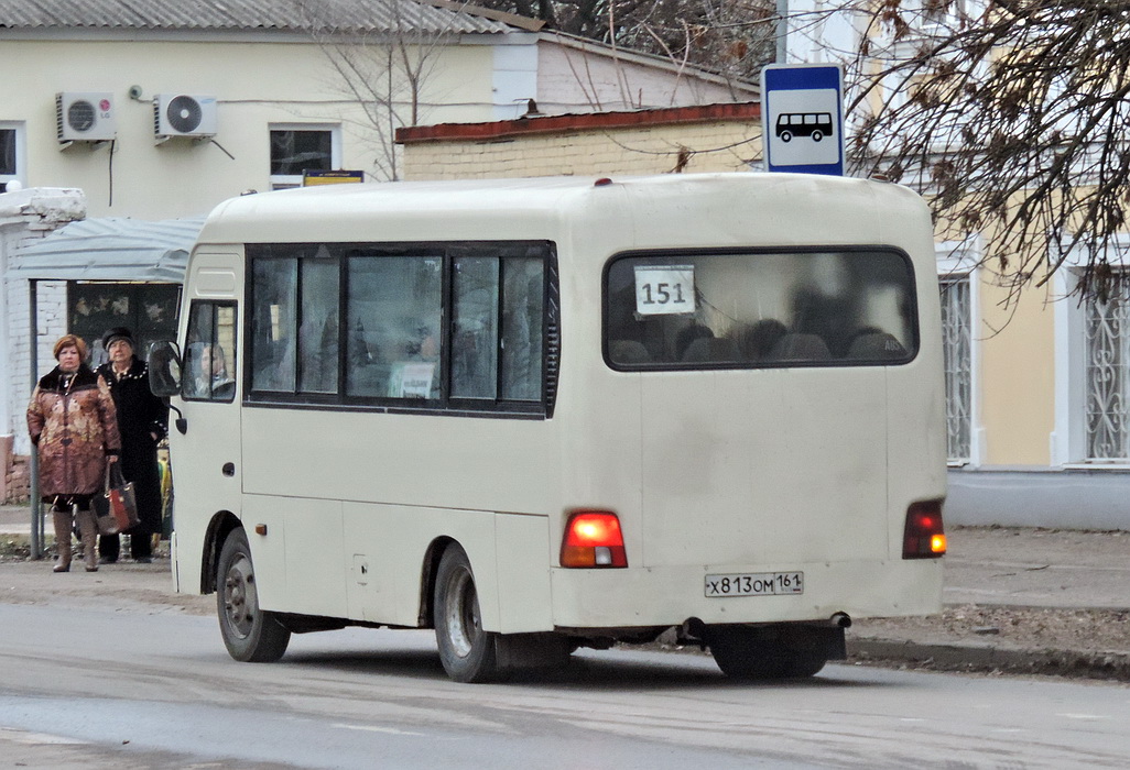 Ростовская область, Hyundai County SWB C08 (РЗГА) № Х 813 ОМ 161