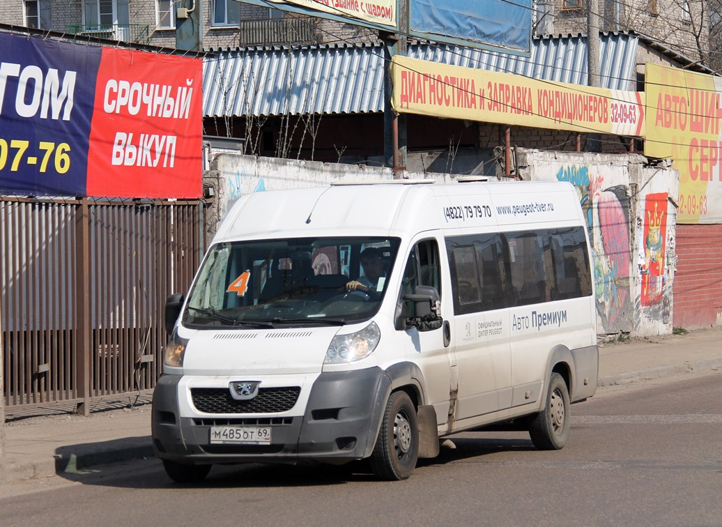 Тверская область, Нижегородец-2227SK (Peugeot Boxer) № М 485 ОТ 69