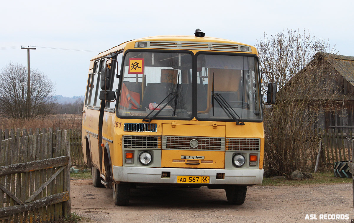 Псковская область, ПАЗ-32053-70 № 161