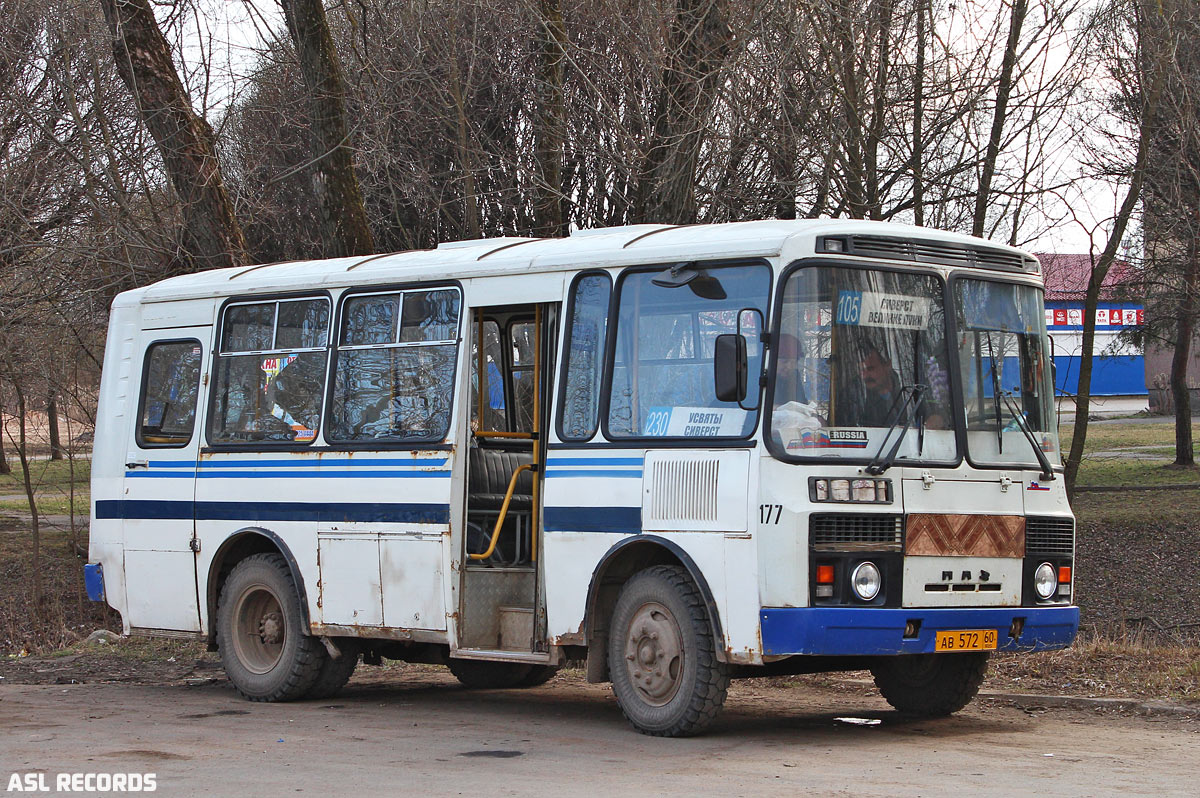 Псковская область, ПАЗ-32053 № 177