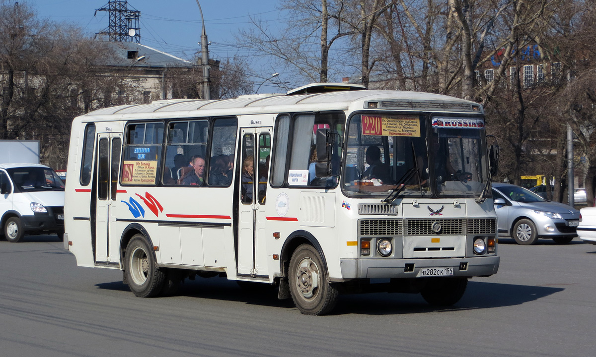 Новосибирская область, ПАЗ-4234 № В 282 СК 154