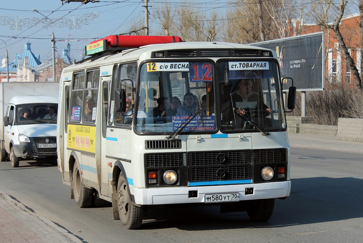 Томская область, ПАЗ-32054 № М 580 УТ 70