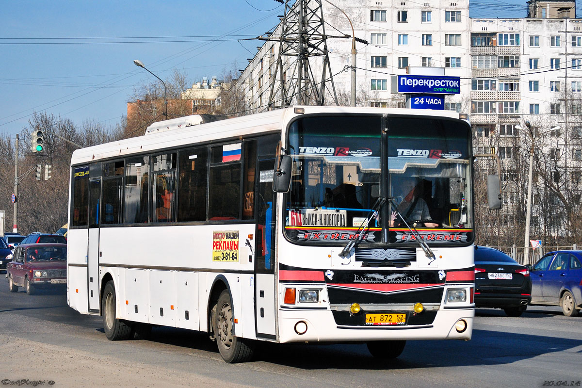 Нижегородская область, ЛиАЗ-5256.34 (ГолАЗ) № АТ 872 52