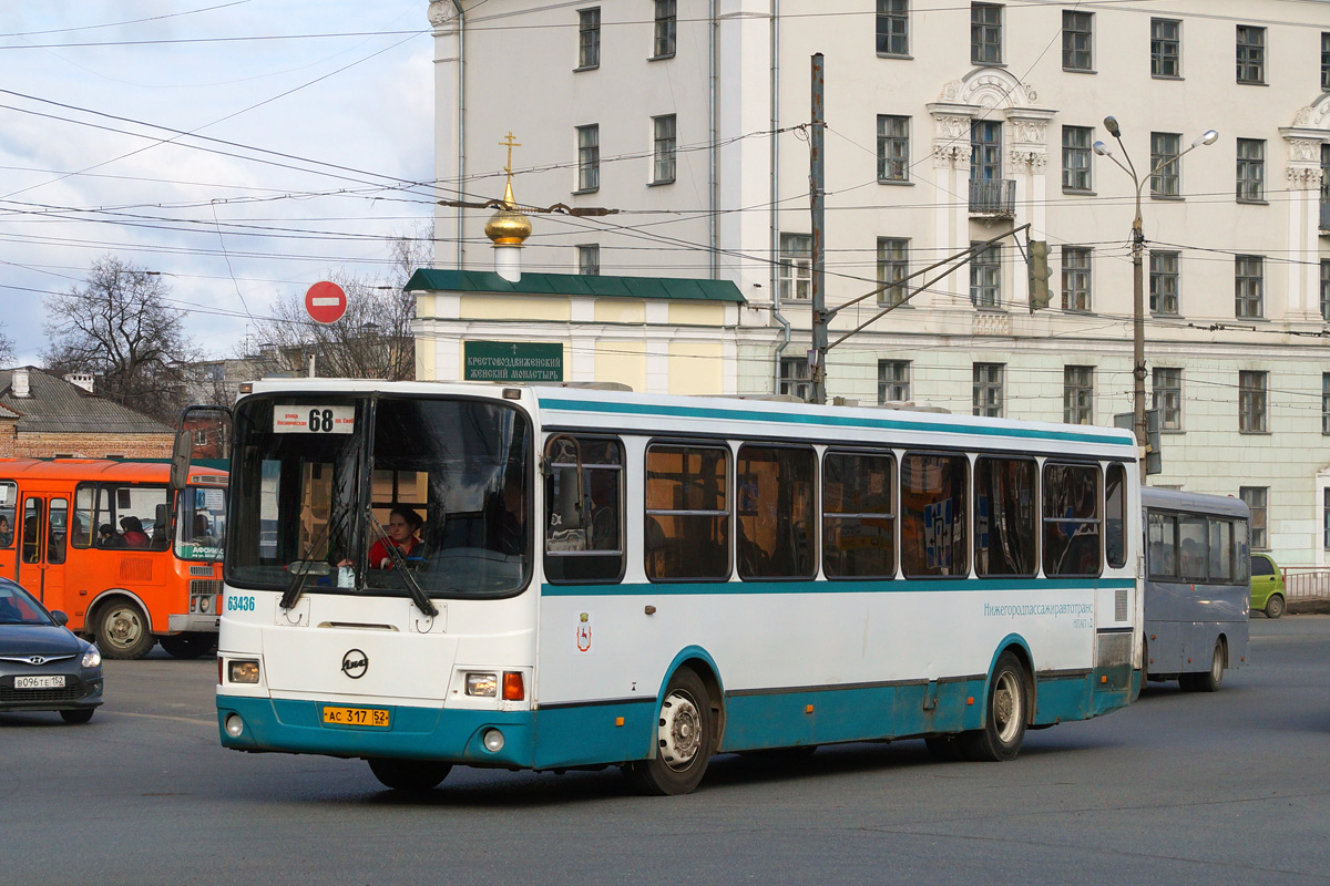 Нижегородская область, ЛиАЗ-5293.00 № 63436