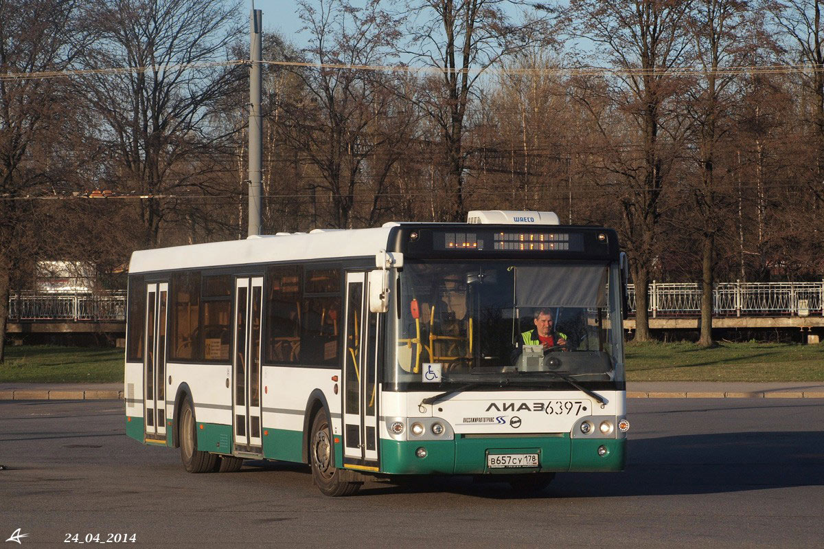 Санкт-Петербург, ЛиАЗ-5292.60 № 6397