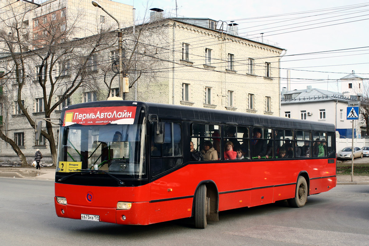 Пермский край, Mercedes-Benz O345 Conecto C (SAM) № Е 673 КВ 159