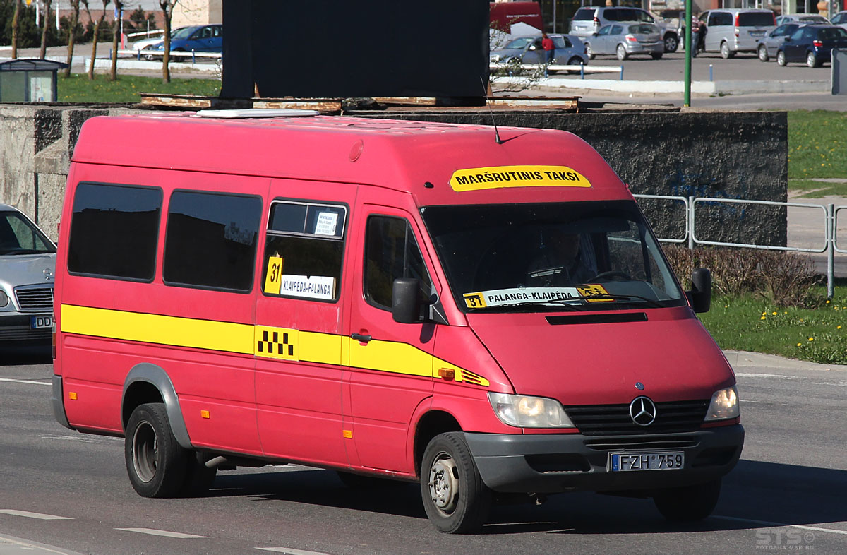 Литва, Mercedes-Benz Sprinter W904 416CDI № 01