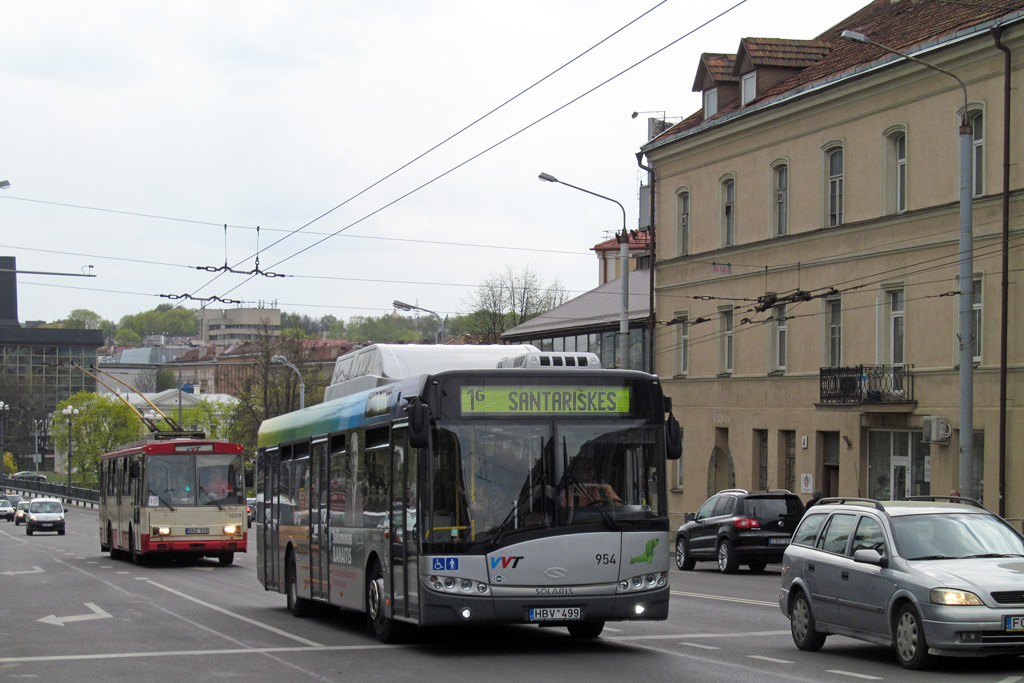 Литва, Solaris Urbino III 12 CNG № 954