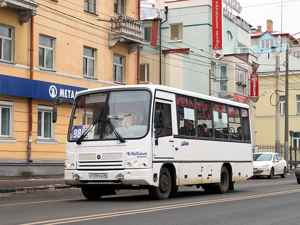 Ярославская область, ПАЗ-320402-05 № У 179 ТН 76