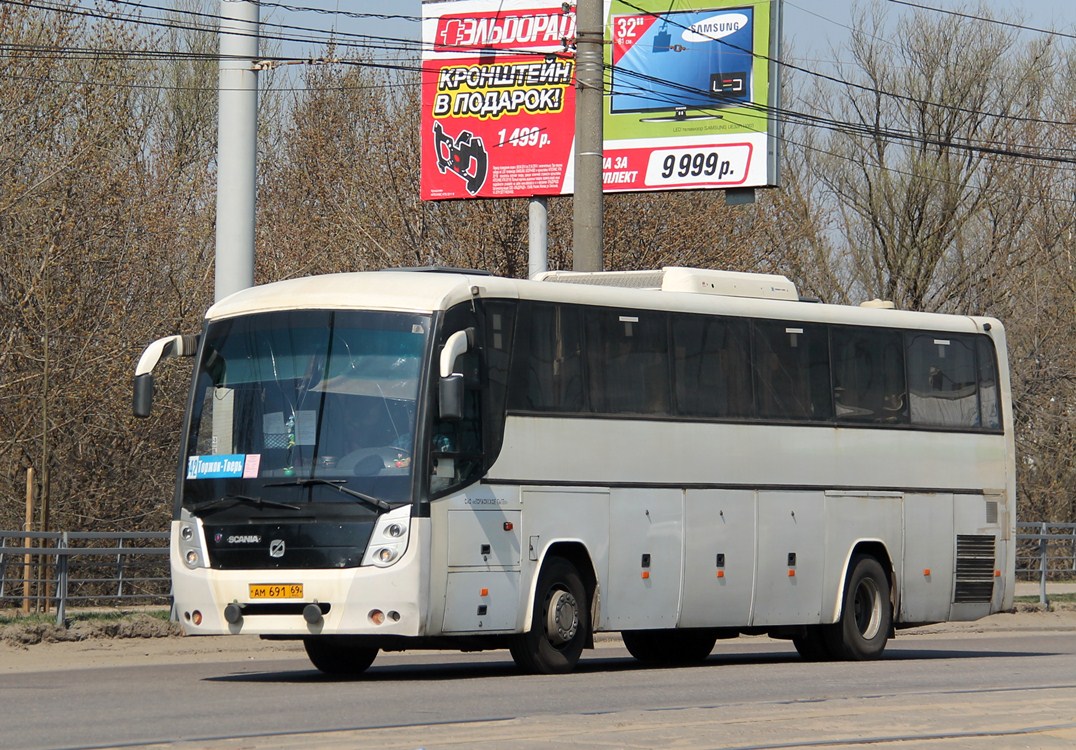 Тверская область, ГолАЗ-52911-11 № АМ 691 69