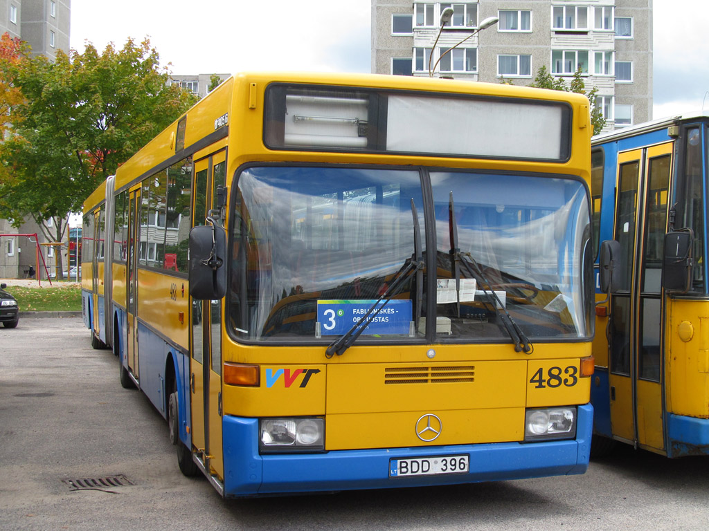 Литва, Mercedes-Benz O405G № 483