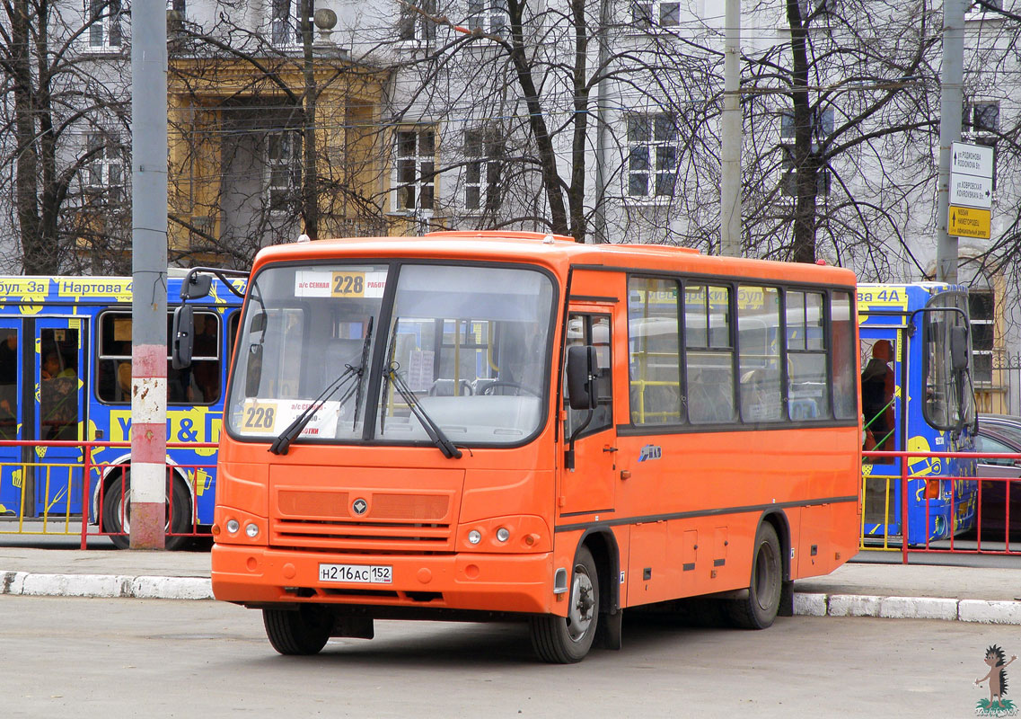 Нижегородская область, ПАЗ-320402-05 № Н 216 АС 152