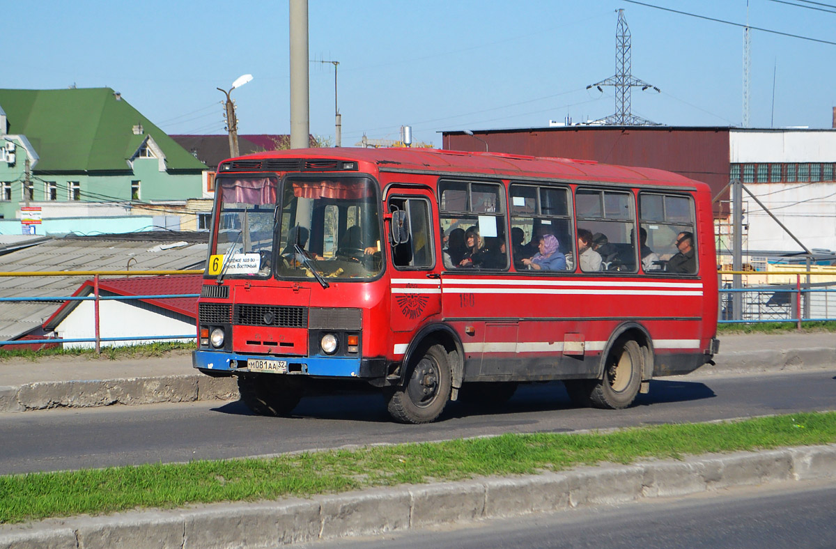 Брянская область, ПАЗ-3205 (00) № 160