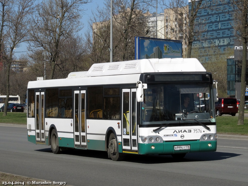 Санкт-Петербург, ЛиАЗ-5292.71 № 7576