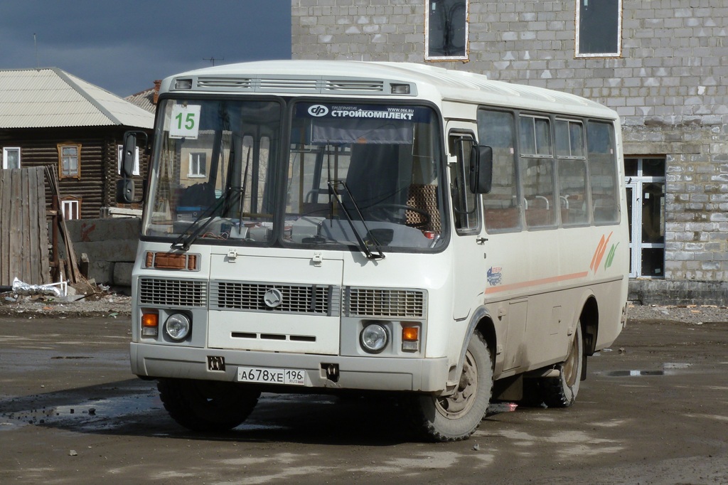 Свердловская область, ПАЗ-32054 № А 678 ХЕ 196