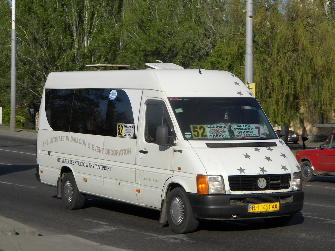 Одесская область, Volkswagen LT35 № BH 1451 AA