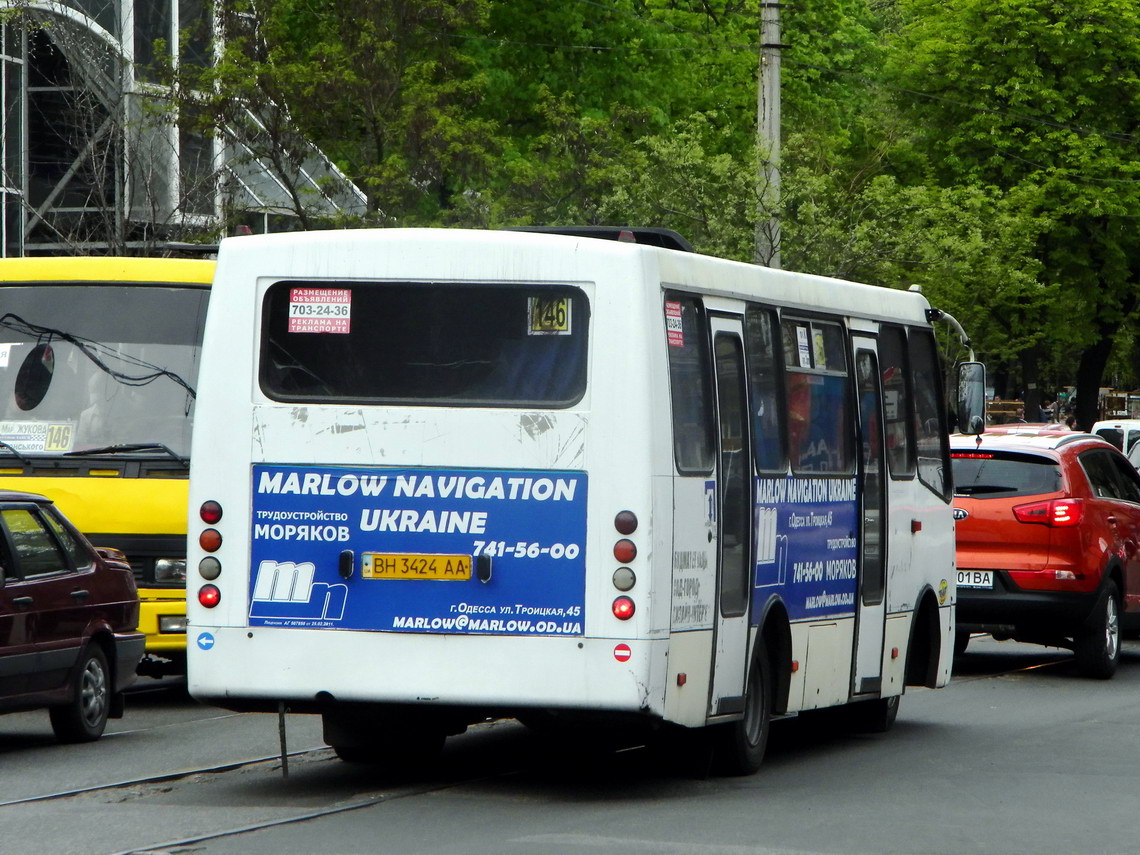 Одесская область, Богдан А09202 (ЛуАЗ) № BH 3424 AA