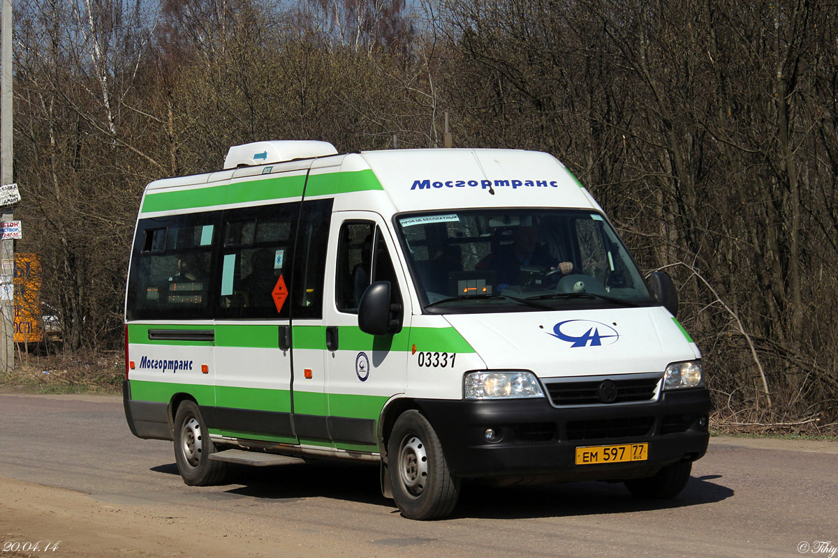 Москва, FIAT Ducato 244 CSMMC-RLL, -RTL № 03331