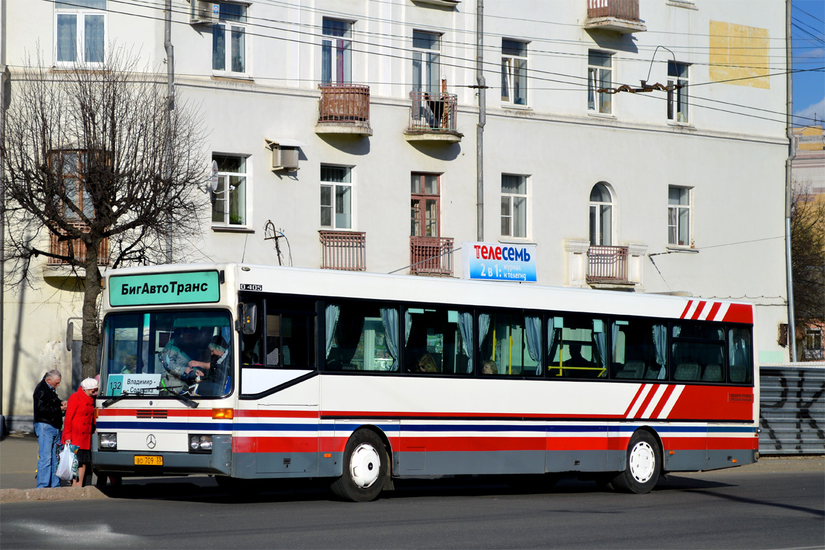 Владимирская область, Mercedes-Benz O405 № ВО 709 33