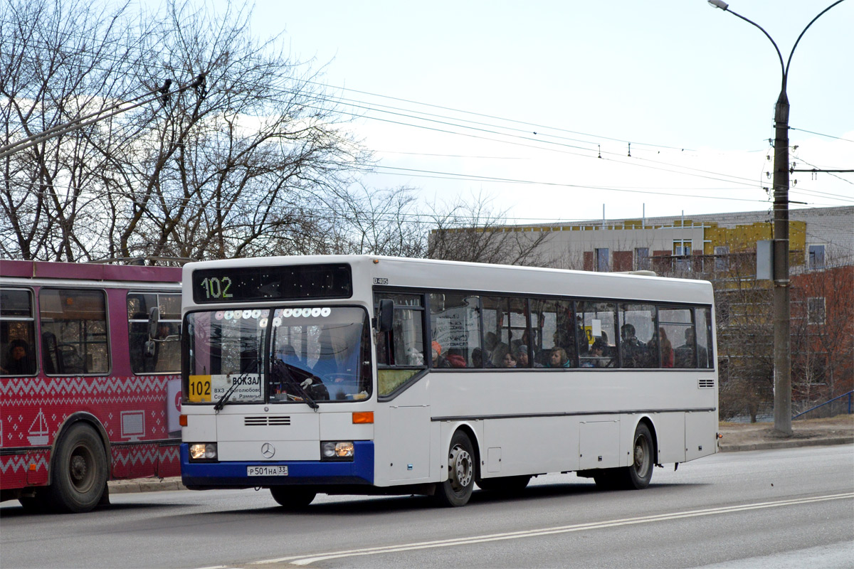 Vladimir region, Mercedes-Benz O405 # Р 501 НА 33