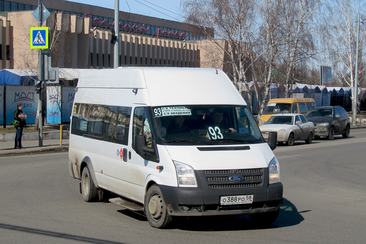 Пензенская область, Нижегородец-222709  (Ford Transit) № О 388 РО 58