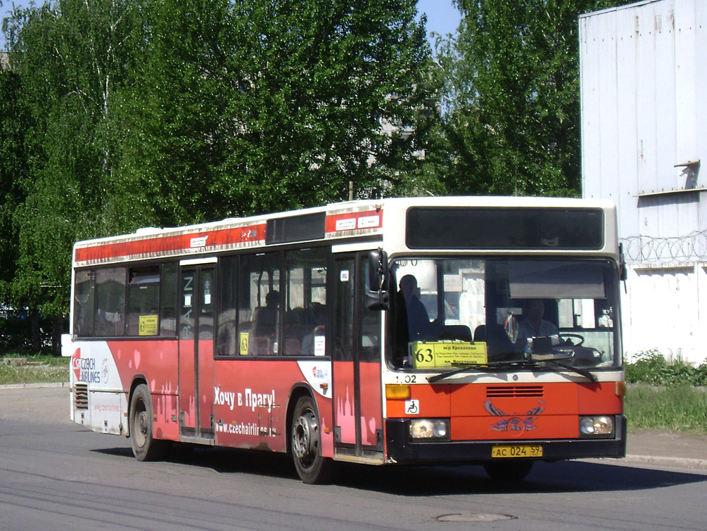 Пермский край, Mercedes-Benz O405N2 № АС 024 59