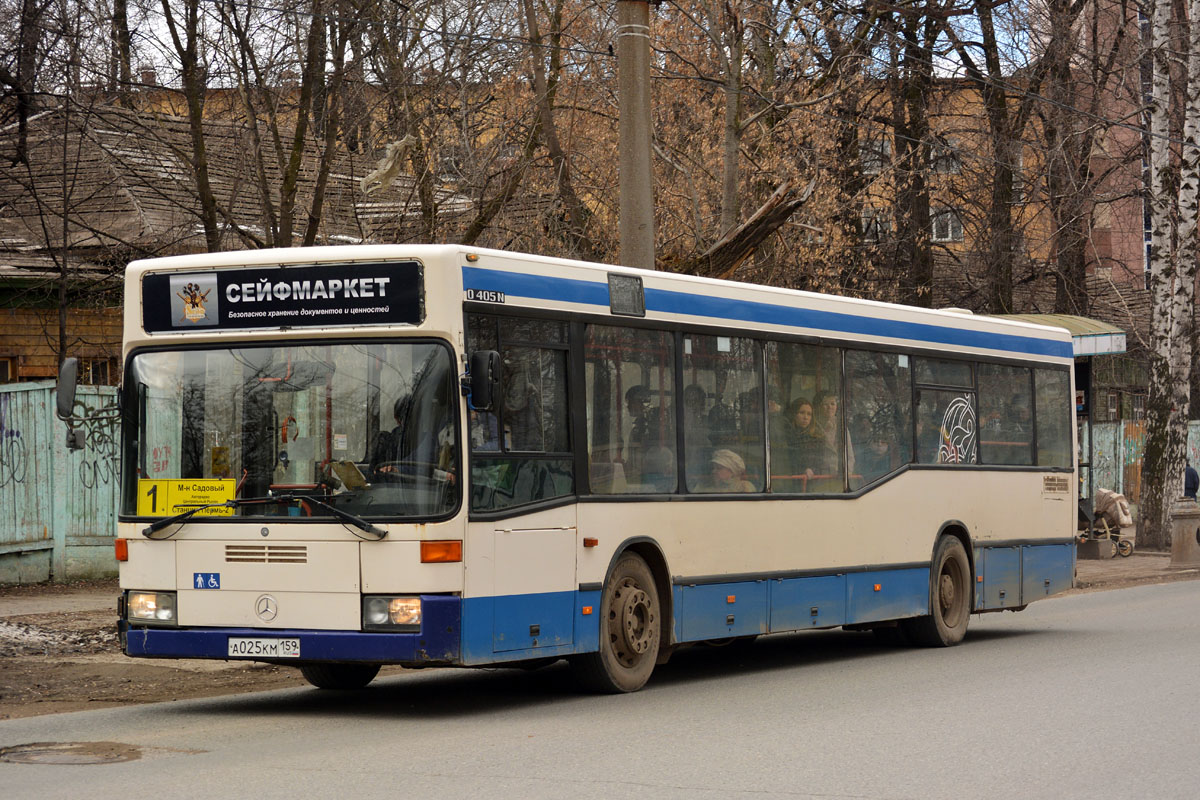 Perm region, Mercedes-Benz O405N2 # А 025 КМ 159