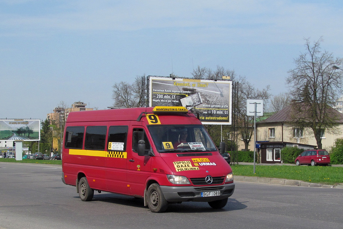 Литва, Mercedes-Benz Sprinter W903 313CDI № BGF 089