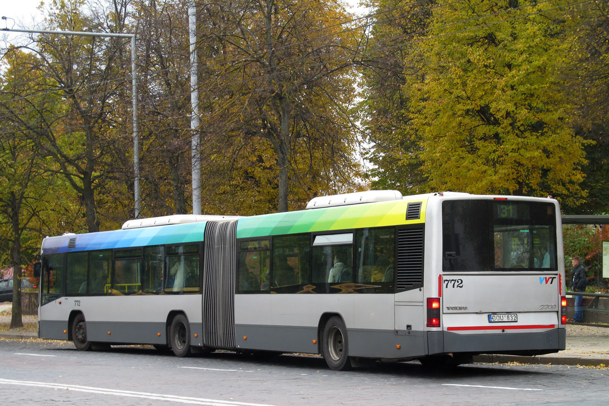 Литва, Volvo 7700A № 772