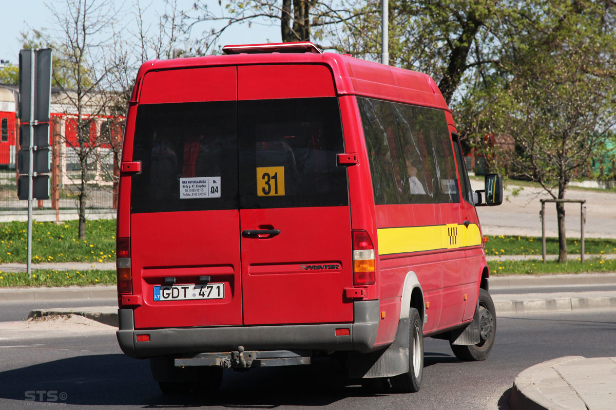 Литва, Mercedes-Benz Sprinter W904 416CDI № 04