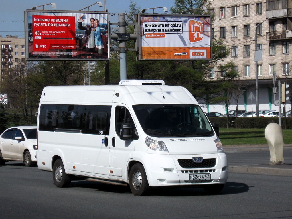 Санкт-Петербург, Нижегородец-2227SK (Peugeot Boxer) № Н 826 АА 178