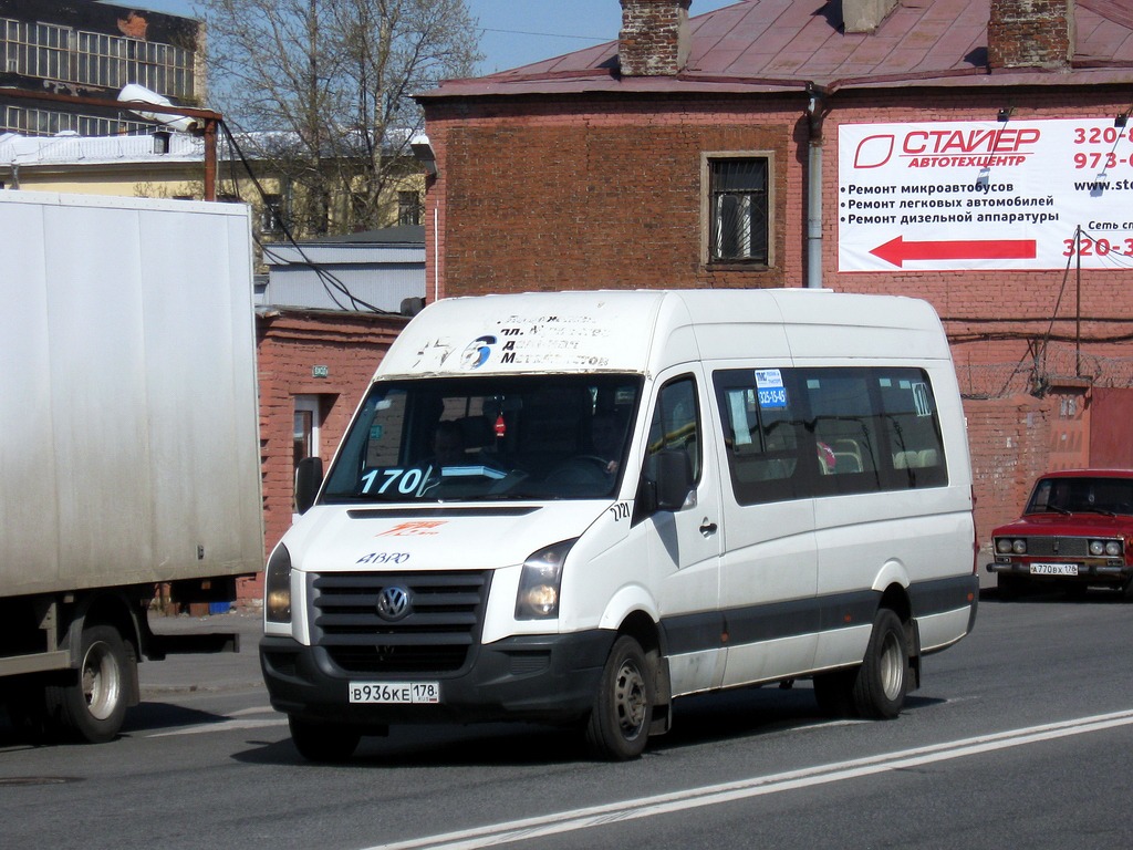 Санкт-Петербург, БТД-2219 (Volkswagen Crafter) № 2721