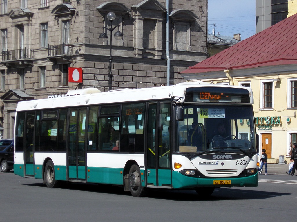 Санкт-Петербург, Scania OmniLink I (Скания-Питер) № 6206