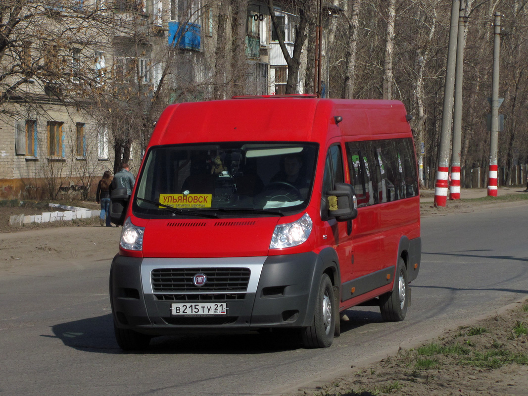 Чувашия, Нижегородец-FST613 (FIAT Ducato) № В 215 ТУ 21