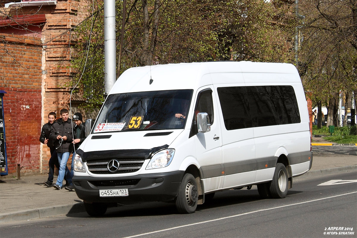 Краснодарский край, Луидор-22360C (MB Sprinter) № О 455 НА 123