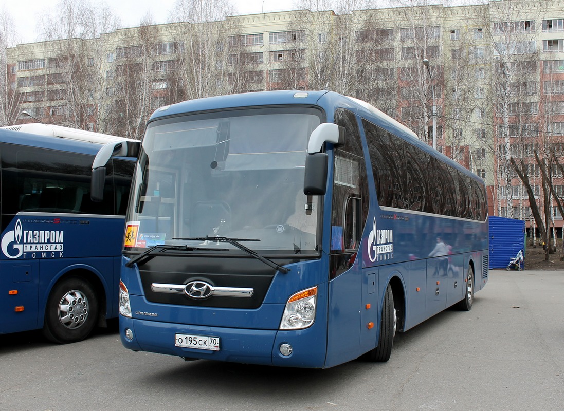 Томская область, Hyundai Universe Xpress Noble № О 195 СК 70