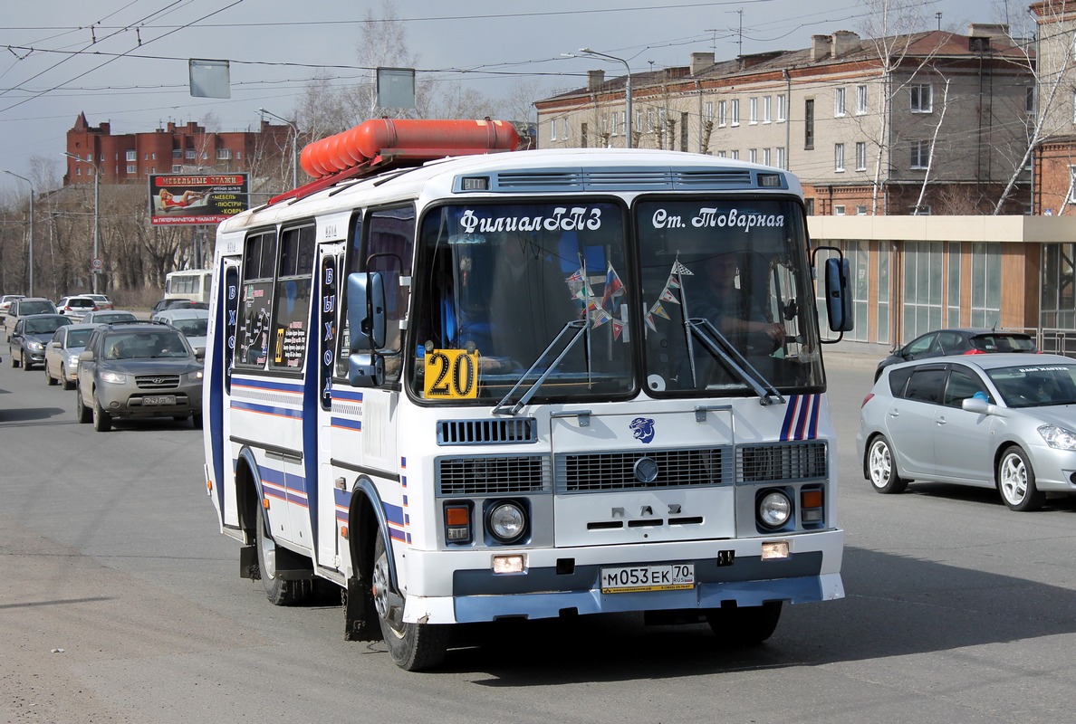 Томская область, ПАЗ-32051-110 № М 053 ЕК 70
