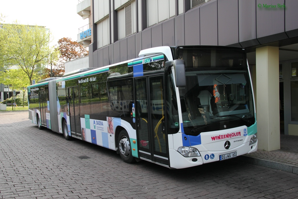 Hessen, Mercedes-Benz Citaro C2 G Nr. DI-WG 61