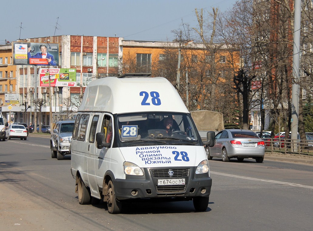 Тверская область, Луидор-225000 (ГАЗ-322133) № Т 674 ОС 69