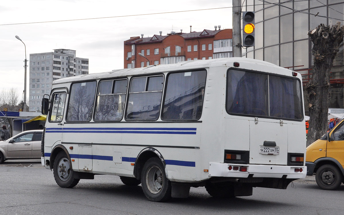 Омская область, ПАЗ-32051-110 № Н 222 ХМ 55