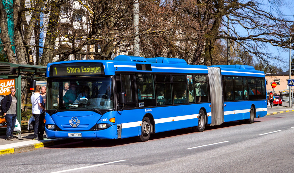 Швеция, Scania OmniCity I № 5303