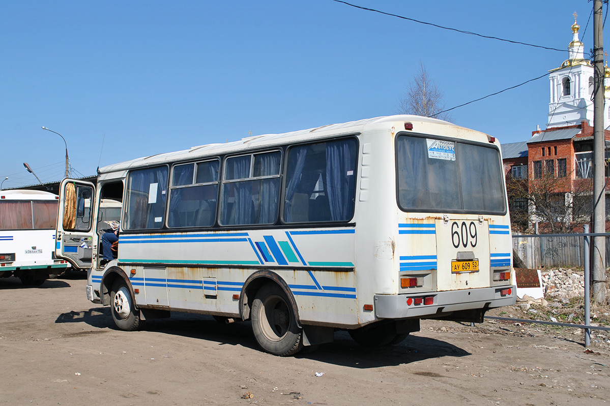 Нижегородская область, ПАЗ-32053 № АУ 609 52