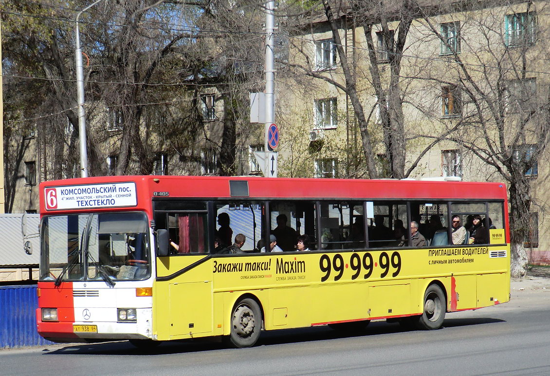 Саратовская область, Mercedes-Benz O405 № АТ 938 64