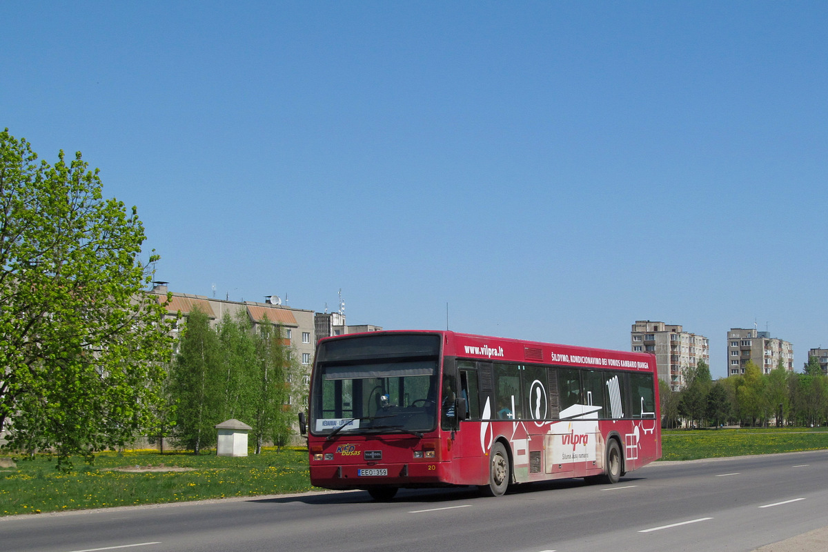 Lithuania, Van Hool A300 # 20