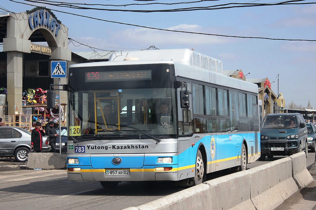 Алматы, Yutong ZK6118HGA № 783